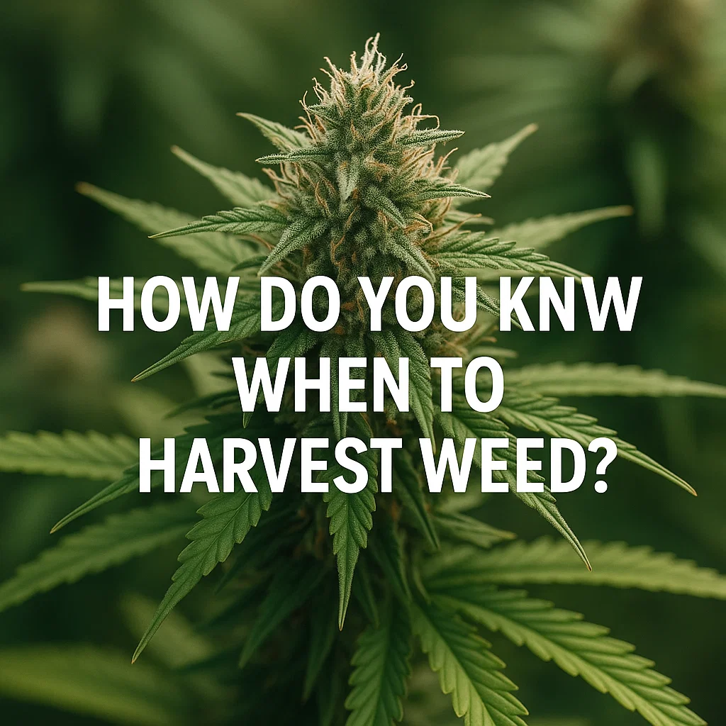 How Do You Know When to Harvest Weed?