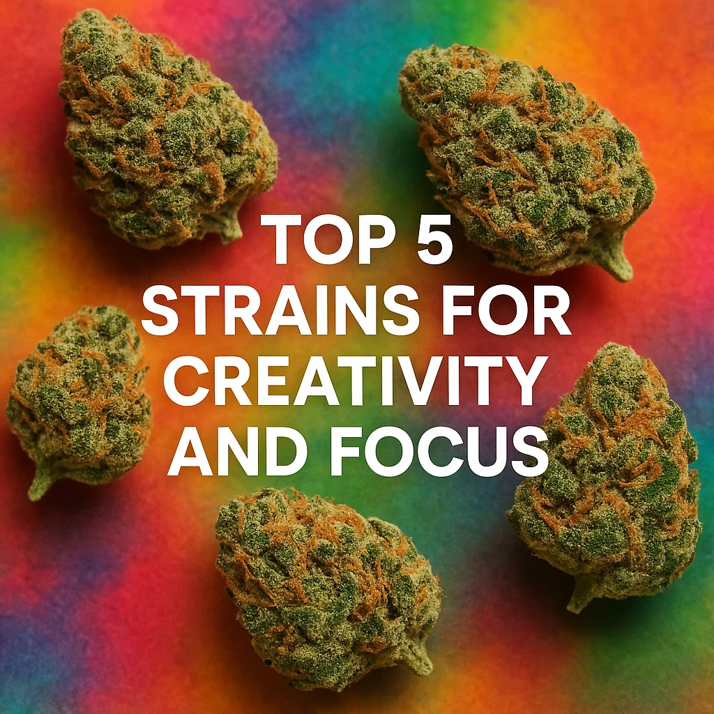 Top 5 Strains for Creativity and Focus